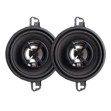 MB Quart Discus 3.5" 2-Way Car Audio Component Coaxial Speakers, 70W Peak Power
