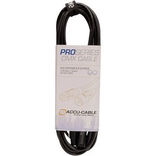 American DJ AC3PDMX5PRO Professional DMX Lighting Cable 25 ft.