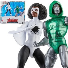 Avengers 60th Anniversary Marvel Legends Captain Marvel vs. Doctor Doom 6-Inch