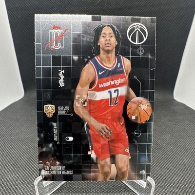 Topps 2026 Topps Chrome After Image Tre Johnson III Wizards Rookie #AF-6
