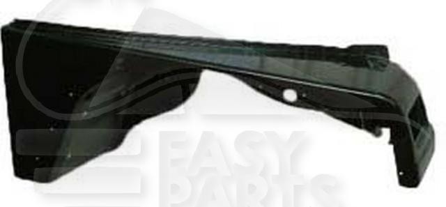 Aile avant-droit Jeep Wrangler avec emplacement feu pour restaurer votre 4x4 de loisir