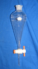Pyrex 250ml Separatory Funnel #22 Stopper Neck #6402