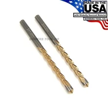 Norseman 5/32" Drywall Cutout Bit For Rotozip Rotary Saw Tool 2pc Hi-Moly SP USA