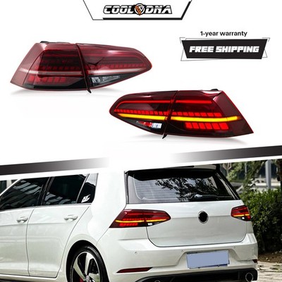 L+R LED Rückleuchten Rücklicht Rauch für Golf 7 VII MK7 Golf 7.5 MK7.5 2014-2020