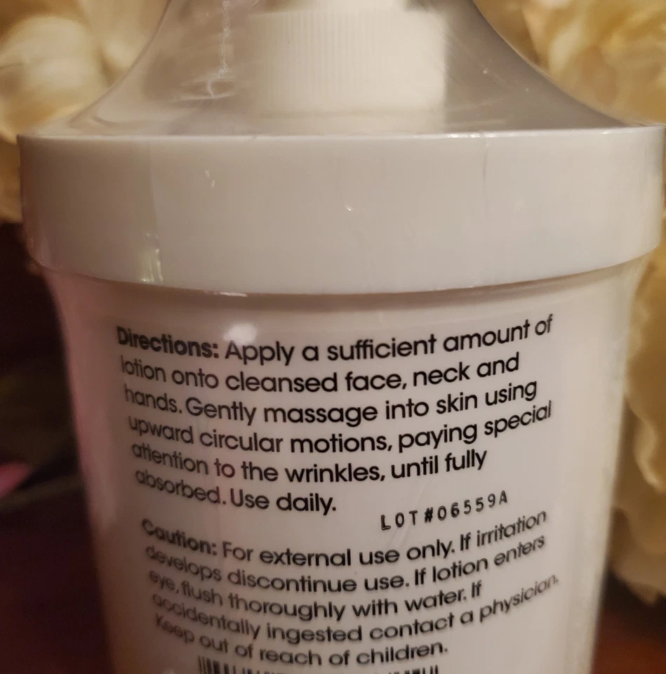 ADVANCED CLINICALS ~ARGAN OIL Anti-Aging Cream For Wrinkles 16 Oz NEW SEALED - Image 3 of 4