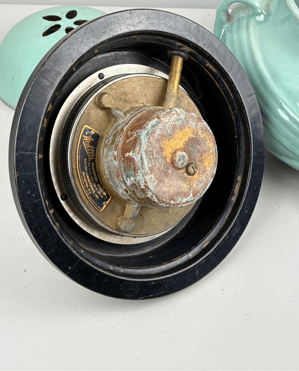 Vintage Zanesville Walton Ceramic Pottery Humidifier Atomic UFO MCM Beautiful