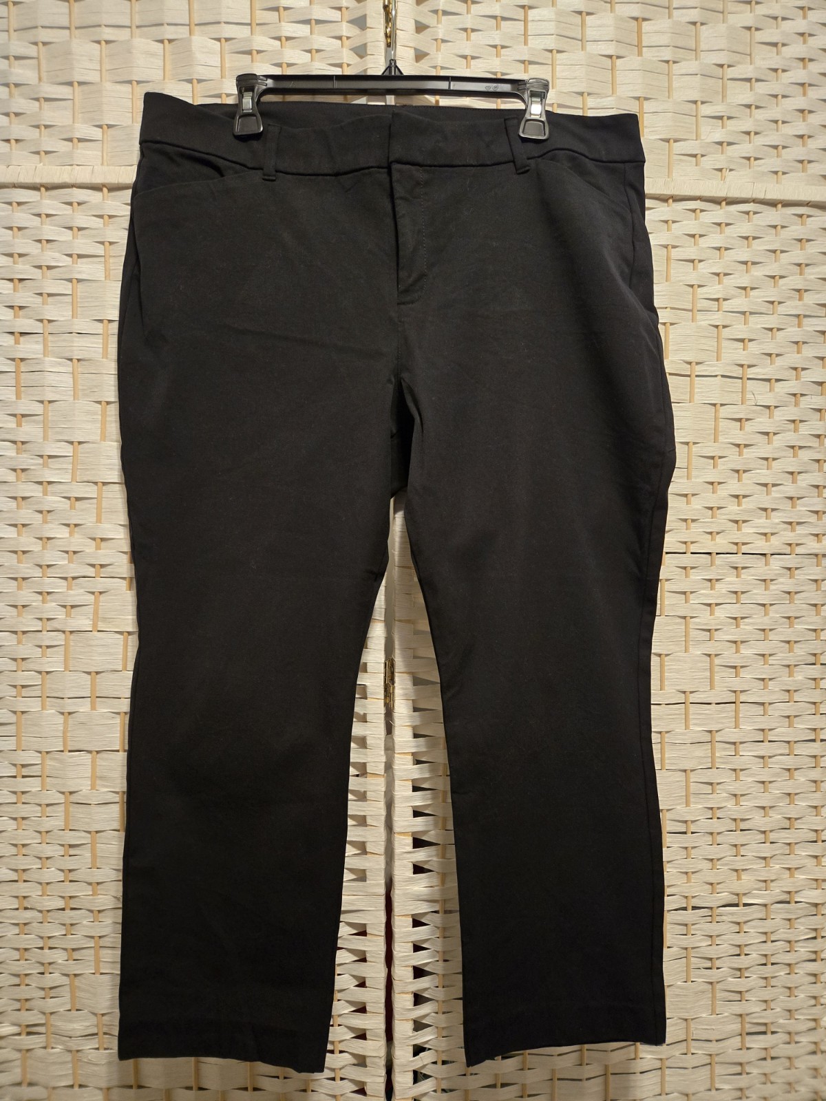 Womens Old Navy Solid Black High Rise Pixie Skinn… - image 1