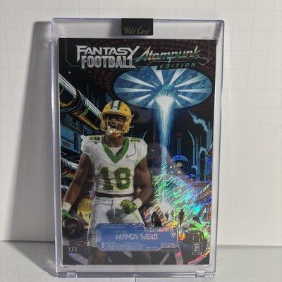 Wild Card Fantasy Football Atompunk Mammoth Kenyon Sadlo Oregon Ducks Rookie 1/1