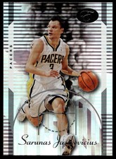 2006-07 Bowman Elevation Sarunas Jasikevicius #76 Indiana Pacers
