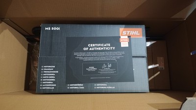 Stihl MS 500i Centennial Edition neu in OVP