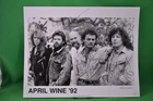 APRIL WINE  1992 SIGNED AUTOGRAPHED 8x10 PROMO PHOTO MYLES GOODWYN
