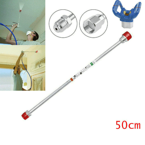 Aluminum Alloy Tip Extension Rod for Airless Paint Sprayer 50cm Diameter - Picture 3 of 7
