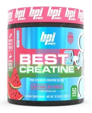 BPI Sports Best Creatine - Muscle Growth Watermelon Cooler 50 Servings *CLUMPY*