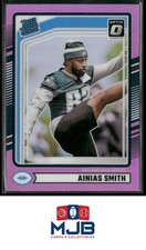 2024 Donruss - Optic Rated Rookies Preview Pink Ainias Smith Rookie #365