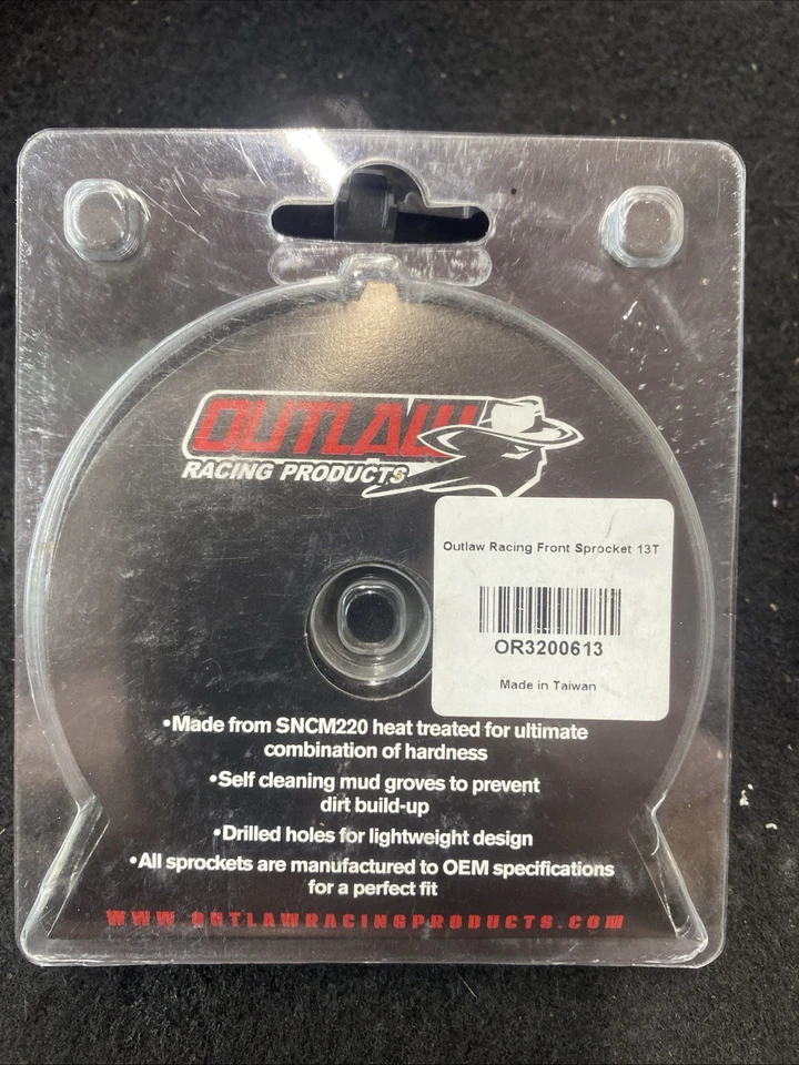Piñón delantero Outlaw Racing OR3200613 Yamaha YZ400F 1998-1999 Wr400F 98-00 13T Foto 2 de 3