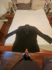 Stafford Men's Black Suit Jacket Size 50 R *JUST JACKET* *USED*