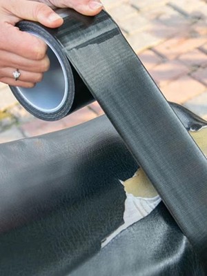 Schwarz Reparatur Lederband Selbstklebend Flicken für Autositze Couch Möbel Sofa