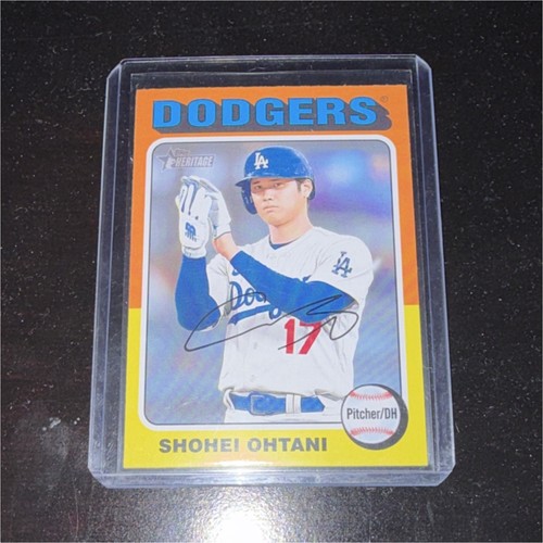 Topps 2024 Heritage Shohei Ohtani #371 Los Angeles Dodgers Baseball Card