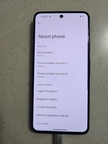 Google Pixel 8 G9BQD 128GB Obsidian Unlocked Condition Open ๐ฆ - Picture 4 of 11
