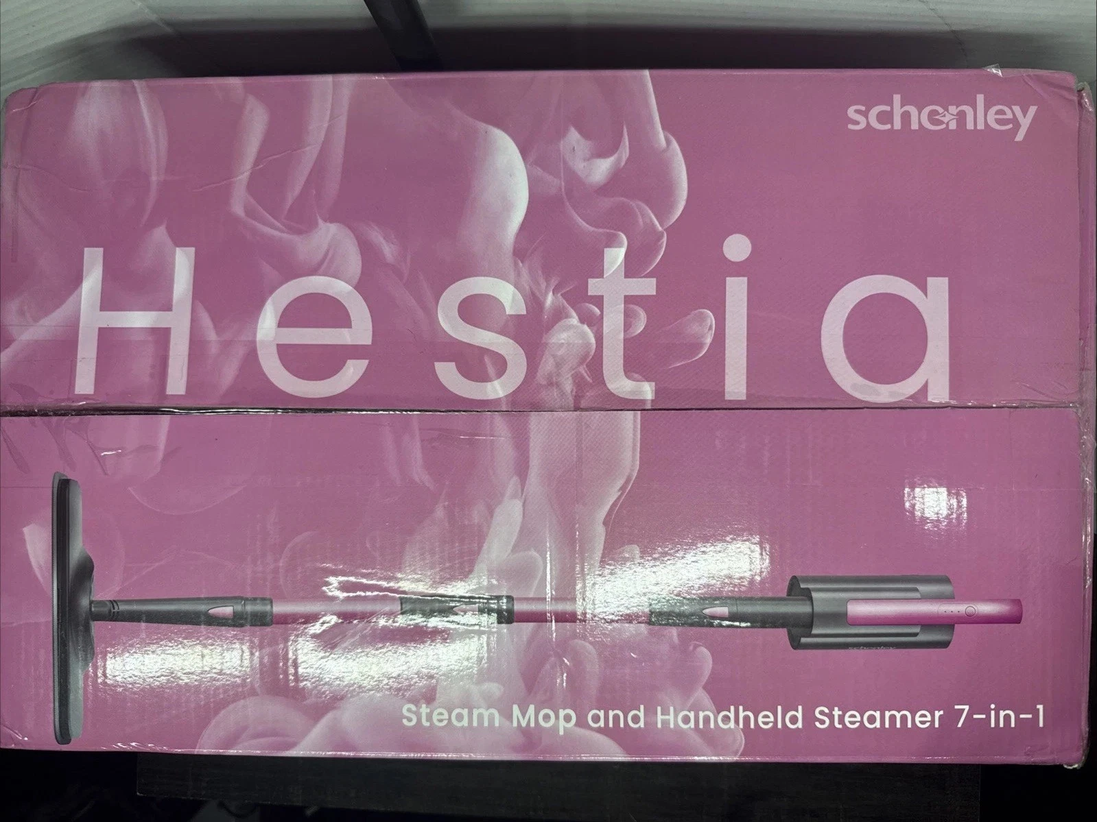 New Schenley Hestia Steam Mop Cleaner with Detachable Handheld Steamer 7 in 1
