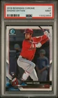 2018 Bowman Chrome Rookie #1 Shohei Ohtani RC PSA 9 MINT