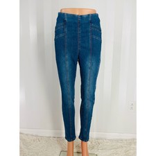 WE THE FREE BY FREE PEOPLE Women  s Distressed Ankle Skinny Jeans Sz 28