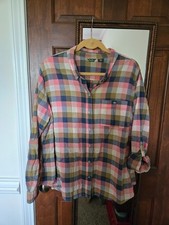 Eddie Bauer light weight cotton womens Plaid ...