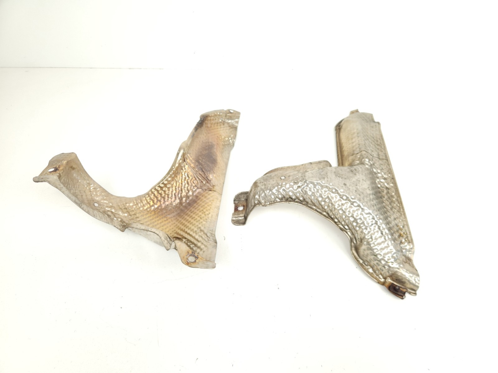 2012-2014 MCLAREN MP4-12C 650S RIGHT RH UPPER & LOWER TURBO HEAT SHIELD OEM