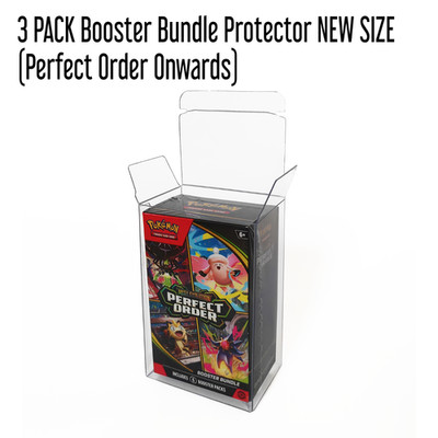 3er Pack Booster Bundle Schutzhülle Schutzhülle für NEUE GRÖßE Booster Bundle