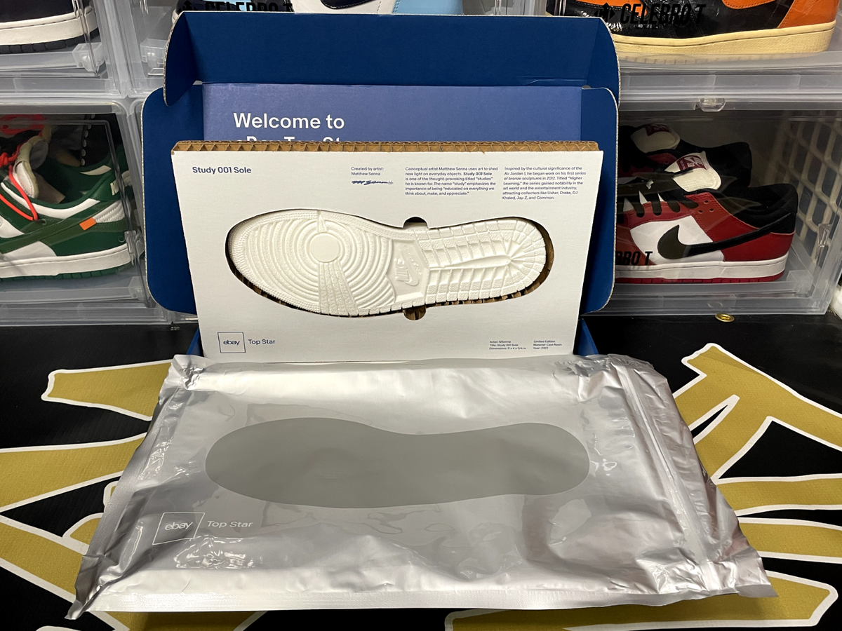 Matthew Senna Study 001 Nike Jordan 1 Resin Sole MSenna Wall
