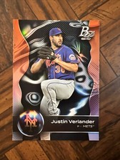 2023 Justin Verlander Bowman Platinum  #21 New York Mets