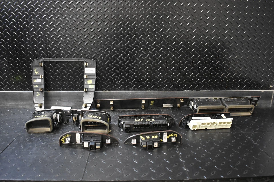 2010 Chevy Tahoe Hybrid Complete Interior Woodgrain Trim Set Foto 2 de 3