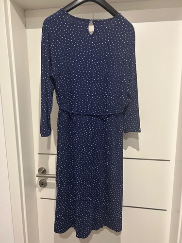 Dunkelblaues Jersey-Stretchkleid von King Louie, Gr. L - Bild 2 von 3