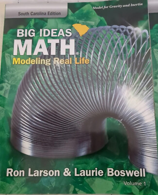 Volume 1 And 2- Big Ideas Math Modeling Real Life South Carolina Edition Grade K
