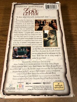The Love Letter VHS Used Movie Video Tape Campbell Scott, Jennifer