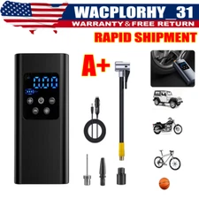 150 PSI Digital Tire Inflator Car Air Pump Compressor Electric Portable Auto 12V