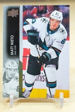 2021-22 Upper Deck Series 2 Base #397 Matt Nieto - San Jose Sharks