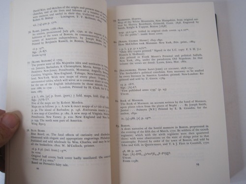 Americana of the Pequot Library: Catalogue of... HC 1960 Yale University Library - Picture 14 of 19
