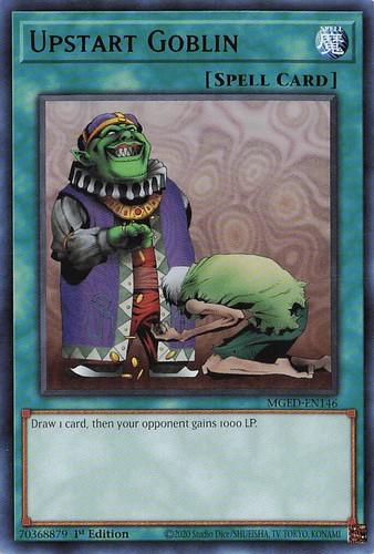Yu-Gi-Oh! Upstart Goblin MGED-EN146 Rare 1st Edition NM