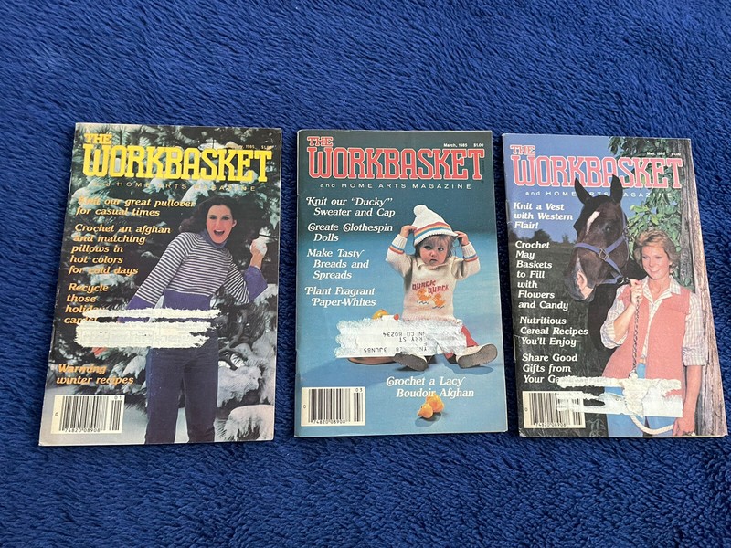 The Workbasket & Home Magazine - January, March, May 1985