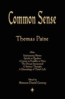 Common Sense - Paperback / softback NEW Paine, Thomas 01/10/2010