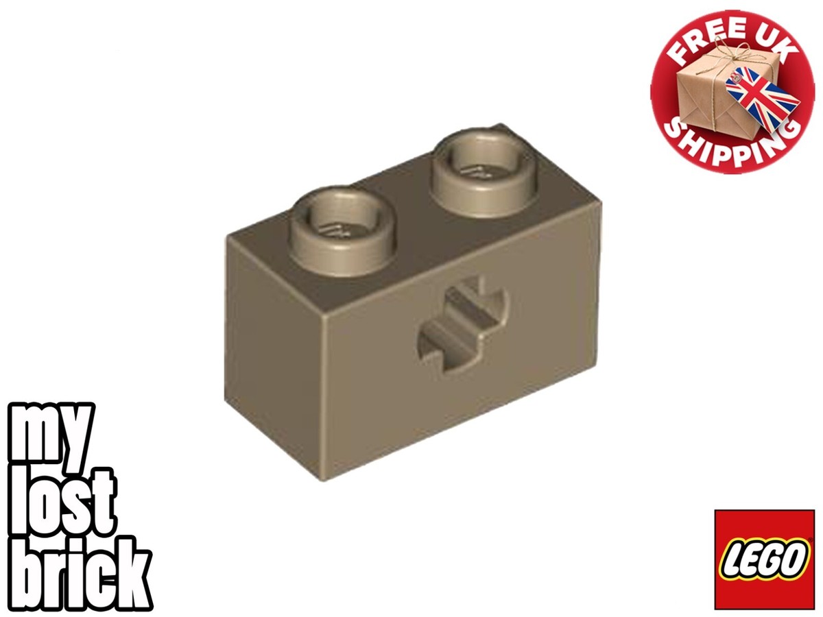 LEGO - Part 32064 - Technic Bricks 1x2 Axle Hole + NEW +SELECT