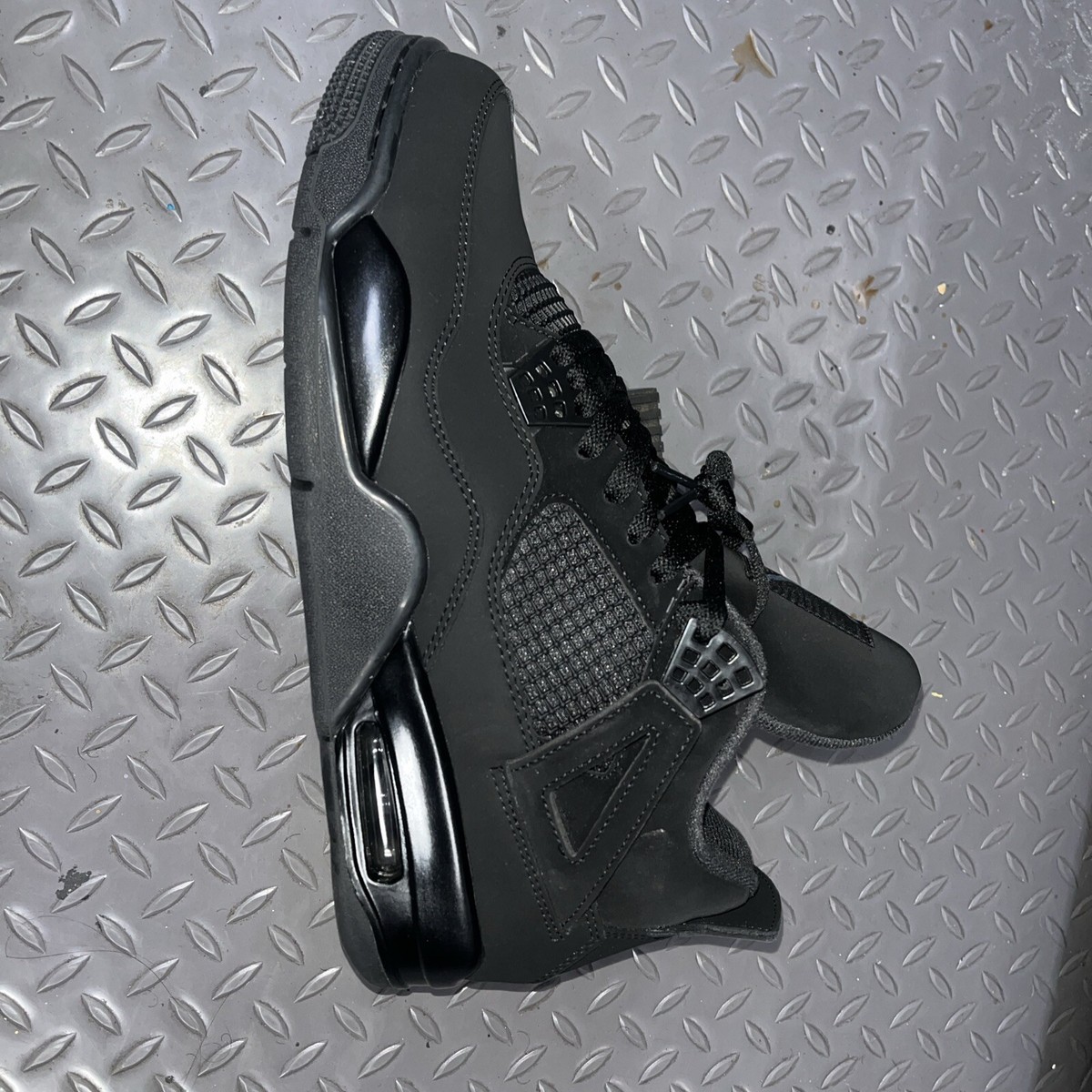 ブラックキャッツ ツアープレート Aj's 4 Retro Black Cats memorabilia collectibles Sz 10 | eBay