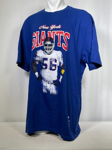 Lawrence Taylor #56 New York Giants NFL Royal Big & Tall T-Shirt Men's 3XLT - Picture 5 of 10