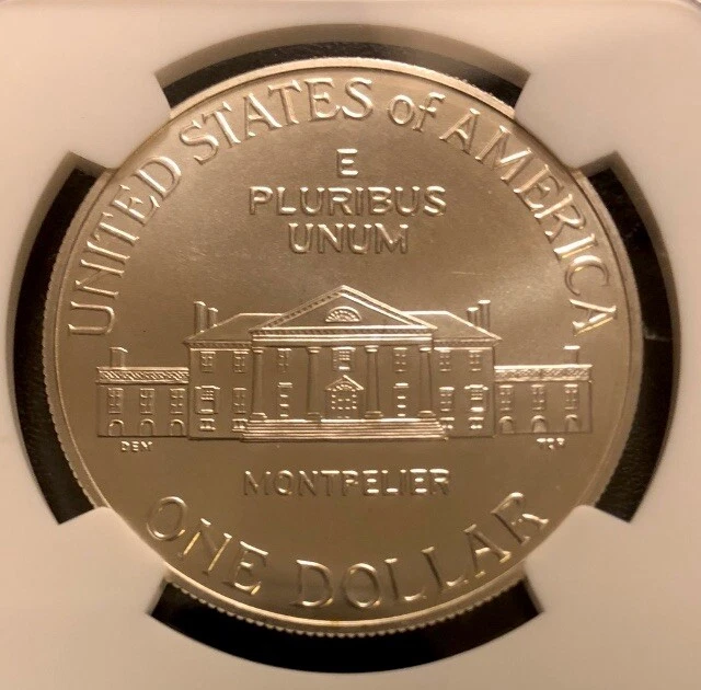 1993 D JAMES MADISON Silver Dollar $1 MS70 NGC💥FLAWLESS QUALITY💥 - Image 4 of 4