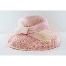Bellissima Fine Millinery Fancy Sequined Wedding Church Hat 70 Tags HT213