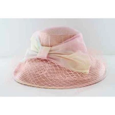 Bellissima Fine Millinery Fancy Sequined Wedding Church Hat $70 Tags #HT213