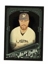 2018 Topps Allen & Ginter X Jimmy Nelson #122 Milwaukee Brewers