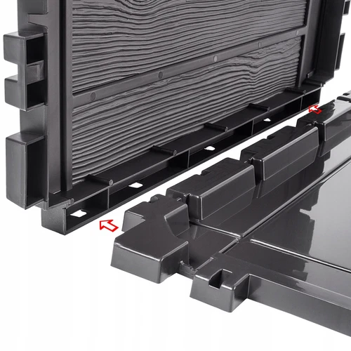 KADAX Gartenkiste, Aufbewahrungsbox aus Kunststoff - Bild 7 von 23