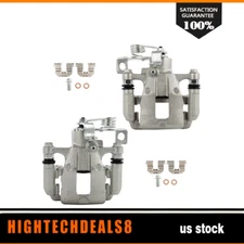 Fits 2012-2017 Hyundai Accent Brake Calipers Rear Pair w/Bracket 19B6793 19B6792